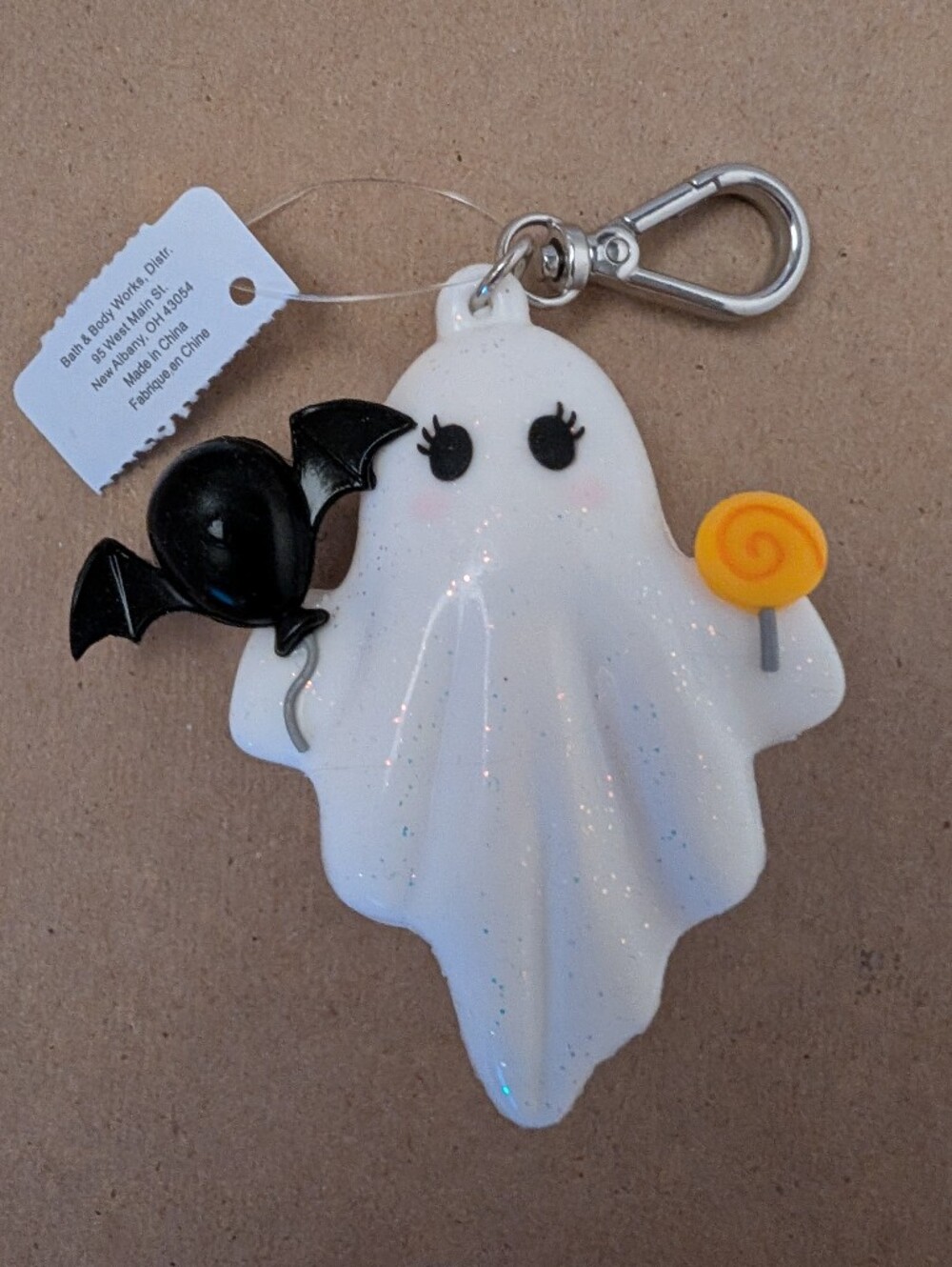 Bath & Body Works Halloween Ghost PocketBac Hand Sanitizer Holder